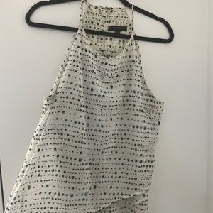 2/$40 BANANA REPUBLIC White High Neck top